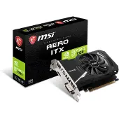 MSI GT 1030 AERO ITX 2GD4 OC - Carte graphique - GF GT 1030 - 2 Go DDR4 - PCIe 3.0 x4 - DVI, HDMI