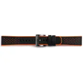 Samsung Gear Sport Hybrid Bracelet de montre en Cuir/Matière synthétique Orange