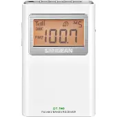 Sangean DT-160 Radio Transistor Portable Blanche