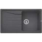 BLANCO Evier SONA 5 S en GRIS PIERRE avec vidage sansde vidage / Découpe : 840 x 480 mm / Silgranit