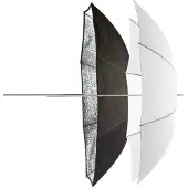 Elinchrom Lot 2 Parapluies Translucide/Argent