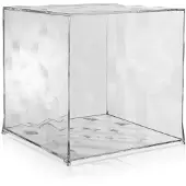 Kartell Optic Cube de Rangement Open | Crystal