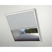 Bruynzeel Duo-plissé s500 81x101 blanc