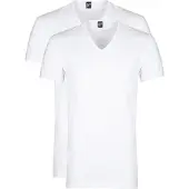 Alan red T-Shirt 'Dean' blanc
