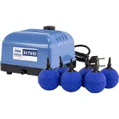 Aquaforte Kit de pompe à air V-30 Kit de pompe à air pour bassin Hi-Flow