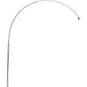 QAZQA Arc en acier pour lampadaire arc XXL sans base