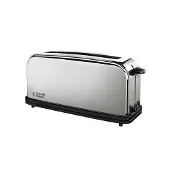 Russell Hobbs 23510-56 Grille-pain à fentes longues Victory Chester Acier inoxydable 1000W
