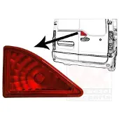 VAN WEZEL Feu stop supplémentaire sans support de lampe droite pour RENAULT Master III