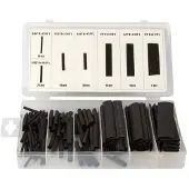 Toolland Assortiment de gaines thermorétractables - 127 pièces