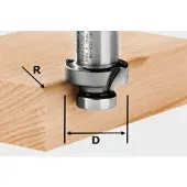 Festool Fraise à arrondir HW HW R5-OFK 500 | 490095