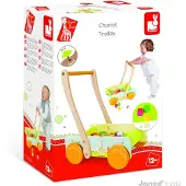 Janod Chariot Avec 20 Cubes Sophie La Girafe