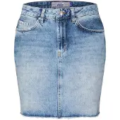 Superdry Denim Mini Skirt Bleu 28 Femme