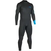 iON Base 3/2 Mm Long Sleeve Back Zip Neoprene Suit Gris 52/L Homme