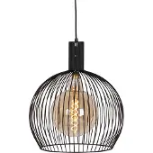 Expo Lampe suspendue noire Wire Ø 40 cm