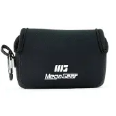 MegaGear MG804 étui et housse d’appareils photo Boîtier compact Noir, Blanc