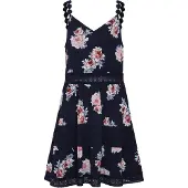 ONLY Robe 'ONLKarmen Anne Life' bleu / rose / blanc