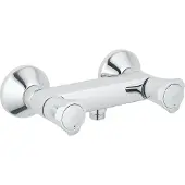 GROHE Costa Mitigeur douche à deux poignées montage mural chromé - 26330001