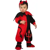 Atosa Déguisement pour Bébés Démon (3 Pcs) (Taille 6-12 Mois)