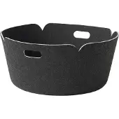 Muuto Restore Round Panier Black