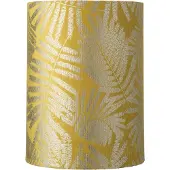 Ebb & Flow Medium Lampe de Table Abat-jour haut Fern Leaves Wild Yellow