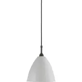 Gubi Bestlite BL9 Suspension Black Brass Base | Matt Classic White Shade | Medium