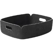 Muuto Restore Plateau Black Mélange | 40 x 31 CM | 15.5 x 12.5"
