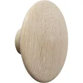 Muuto Dots Wood Lot de Hooks Oak | Ø 17 cm