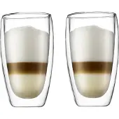 Bodum Verres Pavina à double paroi 450 ml – lot de 2