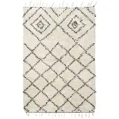 House Doctor | Tapis Kuba | Blanc Noir | 206230020