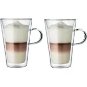 Bodum - 10326-10 - Canteen - Set 2 Verres - Double Paroi Avec Anse - 40 Cl