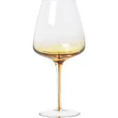 Broste Copenhagen Verres à vin rouge ambré set de 12 pièces