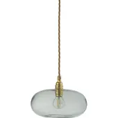 Ebb & Flow Horizon Suspension Forest green | Shiny Gold | Ø: 21 cm E14