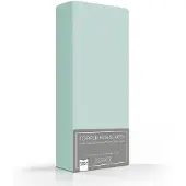 Romanette Drap-housse Surmatelas Romanette Gris Clair (Double Jersey)-2-persoons (140/150 x 200/210/220 cm)