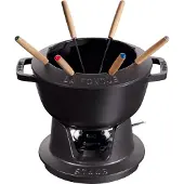 Staub Service à fondue 20cm - noir