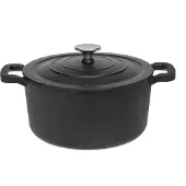 Maku Cocotte en fonte avec couvercle, capacité de 5,2 L