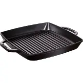 Staub Grill Staub Carré Black 28 cm