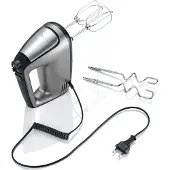 Severin 3832 Mixeur à main HM 3832, 400 W, gris métallisé / noir