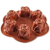 Nordic Ware Moule ? p?tisserie Rosebud de , capacit? de 2-1/4 tasses, cuivre