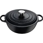 Le Creuset Marmite Poêle à Frire 32 cm Mat Noir