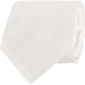 Profuomo Cravate de Mariage Blanc Cassé Blanc cassé