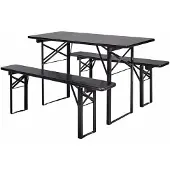 Nordal A/s Table/canapé-noir | S/3 | S | 27215