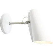 Northern Birdy Swing Applique White | Steel