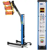 MSW Lampe infrarouge carrosserie - 3300 W - de 3 émetteurs