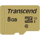 Transcend 8GB UHS-I U3 8 Go MicroSDHC Classe 10