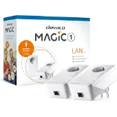Devolo Magic 1 LAN - Starter Kit - pont - GigE HomeGrid - Branchement mural (pack de 2)