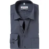 MARVELIS Homme Marvelis Comfort Fit Chemise anthracite, Unicolore