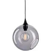 Design By Us Suspension , Ballroom XL, dimmable, Gris, Salon / séjour, Verre, Design