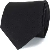 Profuomo Originale Cravate noir, Unicolore