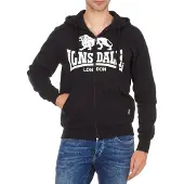 Lonsdale Veste de survêtement 'Krafty' noir / blanc
