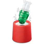 Zoku Sucette à glace, Pop Maker, tortue, polypropylène/silicone, BPA free, rouge - | Animal